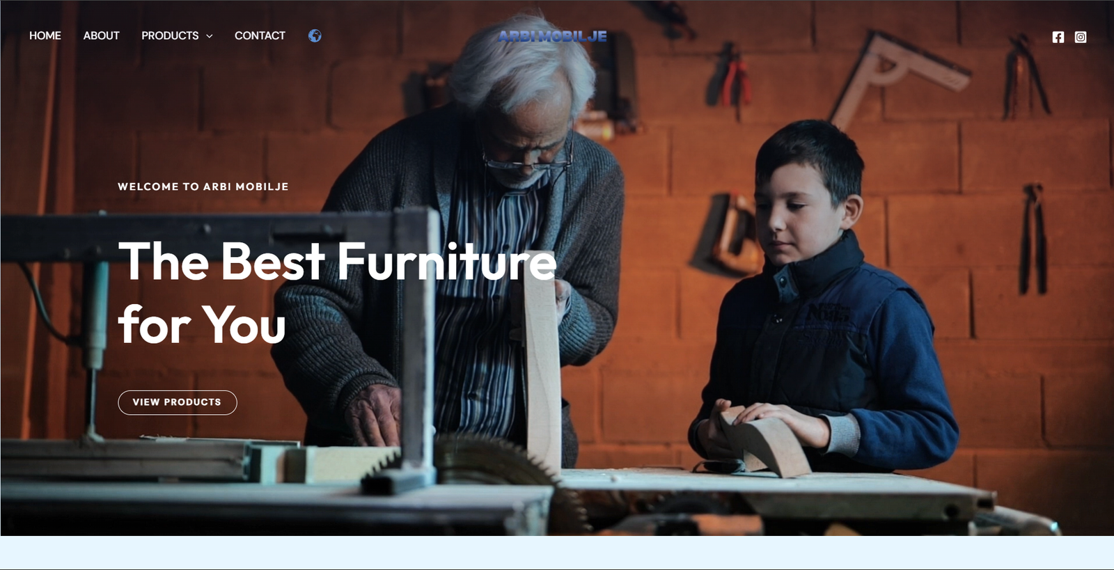 Arbi Mobilje Home page